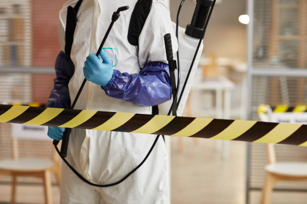 Professional Trauma Scene Cleanup technician working in Hinckley, IL